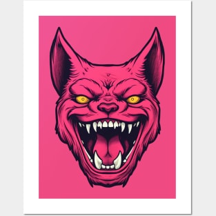 Pink Bat Posters and Art